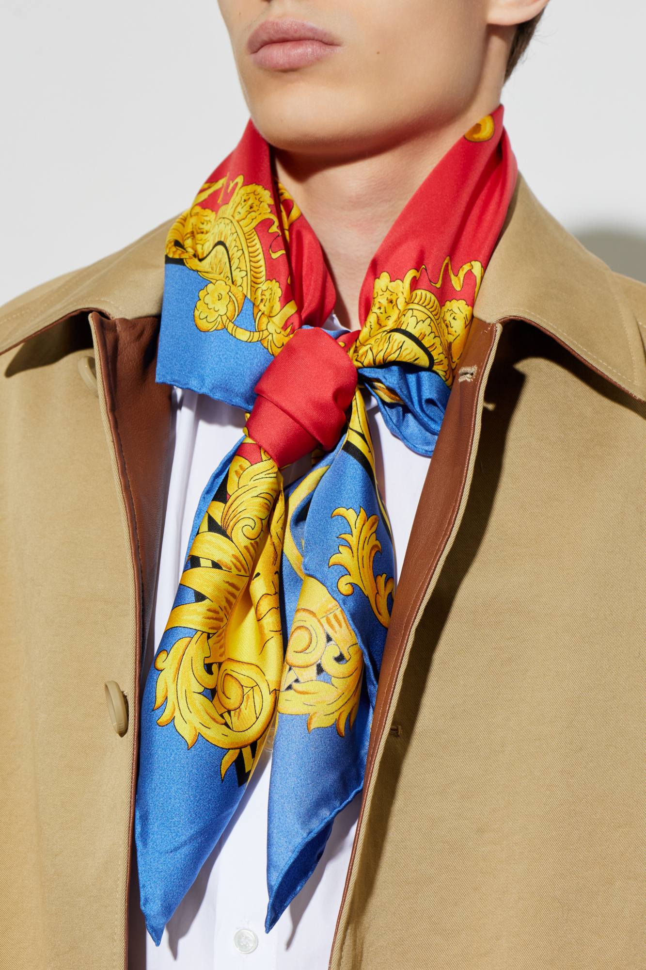 Versace Silk scarf with 